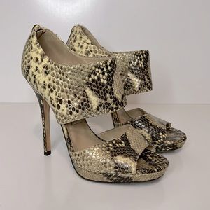 Jimmy Choo Snakeskin Heels